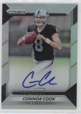 2016 Panini Prizm Rookie Auto Silver Prizm Connor Cook #RA-CCK Auto 0af