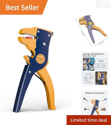 #ad #ad Compact Automatic Wire Stripping Tool – Durable amp; Lightweight for Technicians $21.99