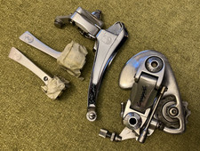 Campagnolo C-Record - Schaltgruppe group set derailleur frt&rr 1986 - EXCELLENT