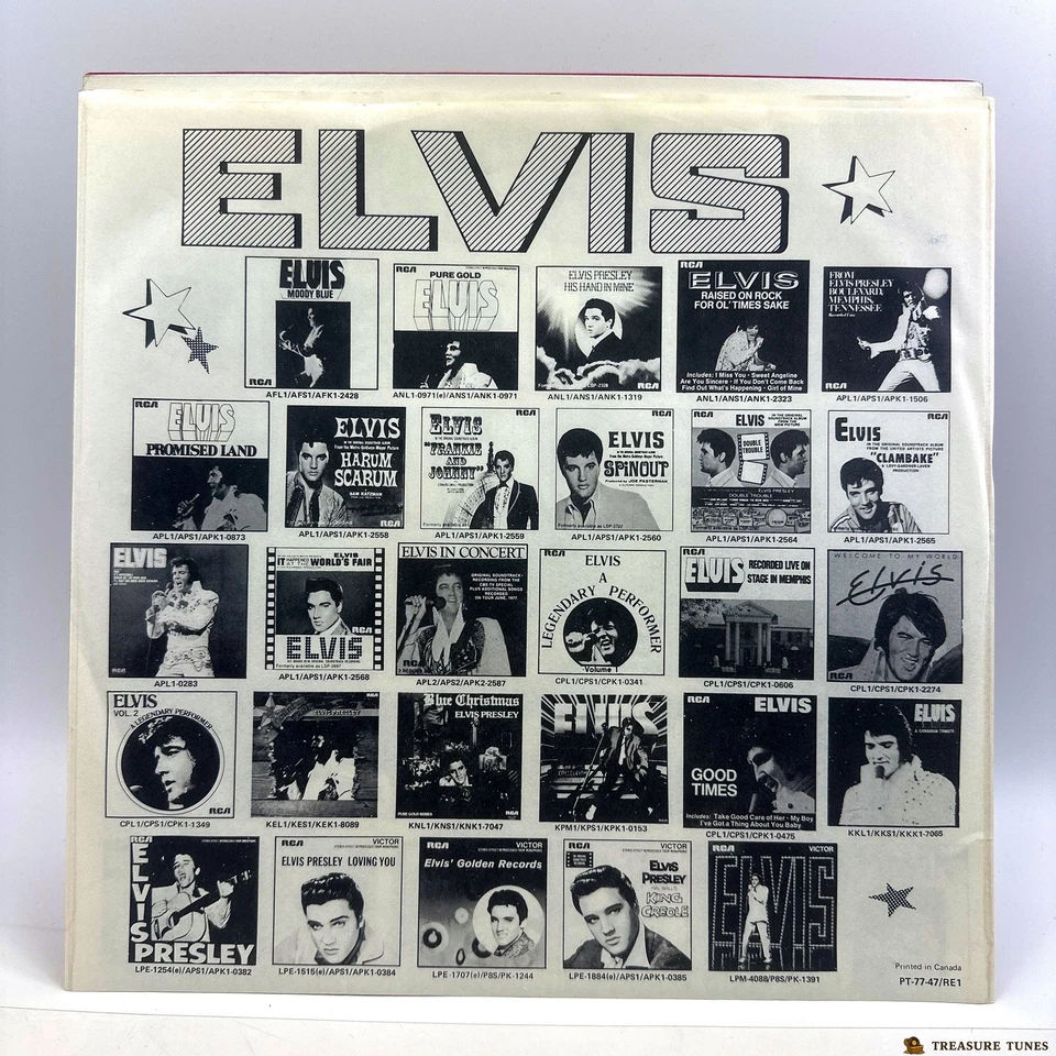 Elvis Presley – Blue Christmas Vinyl (LP, Compilation, Reissue) - Image 4 of 4