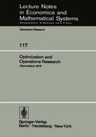 Optimization And Operations Research W. Oettli