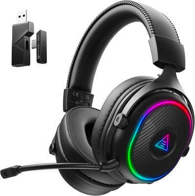 EKSA 2,4Ghz Wireless Gaming Headset Für Ps5/Ps4/Pc/Switch/Mac, Bluetooth 5.3 Gam