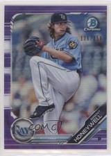 2019 Bowman Chrome Prospects Purple Refractor /250 Brent Honeywell #BCP-88 fm0