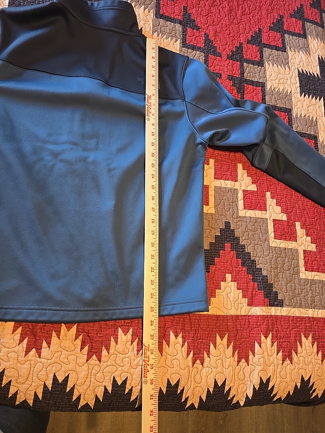 Mens Medium Windwall TNF Softshell Jacket- Deep b… - image 7