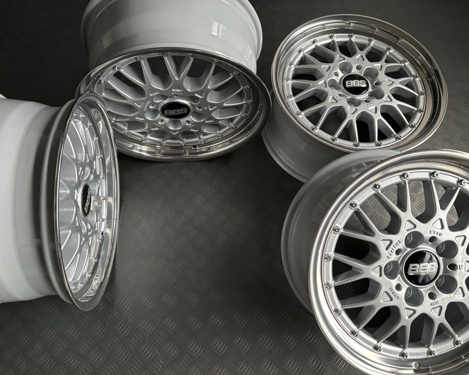 BBS RY011 8x17 ET40 BMW E36 Z3 Coupe Roadster Alufelgen 5x120 Oldtimer rims - Bild 2 von 4