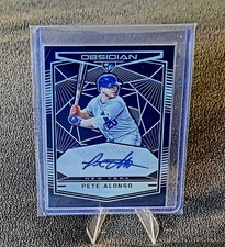 2019 Panini Obsidian Baseball Pete Alonso OA-PA Auto 