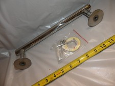 Wingits WMETPS 12" Towel Bar, Polished Chrome, Wall Mount