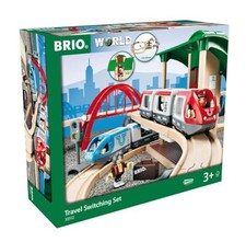 BRIO WORLD Travel Rail Set 42 pcs Target age 3 years 