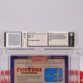 Juego NES Nintendo CHIP 'N DALE: RESCUE RANGERS - WATA CALIFICADO 6.0 A &iexcl;NUEVO Y SELLADO!