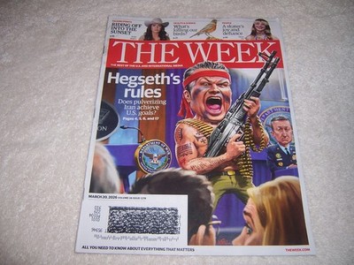 The Week Magazine March 20, 2026 Pete Hegseth
