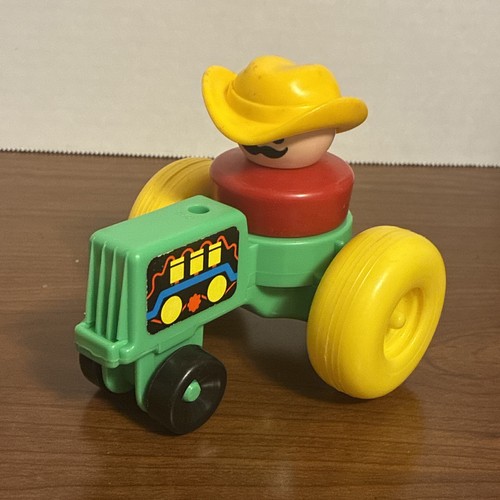 Tractor Fisher Price Chunky Little People Plus - Imagen 8 de 9