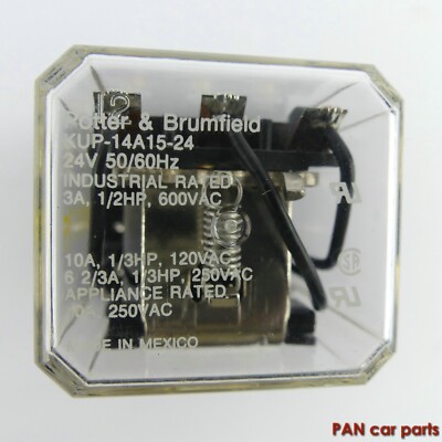 Relais Potter&Brumfield KUP-14A15-24, 24V, 50/60Hz