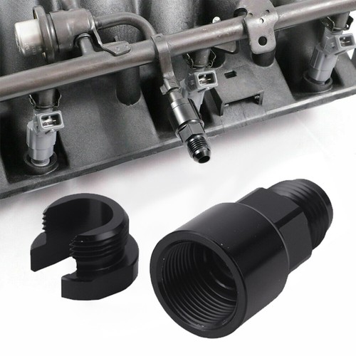Adaptador de montaje de línea de entrada de riel de combustible intercambiable LS1 3/8 AN6 para LSX LS6 5.7 6.0 - Imagen 2 de 8