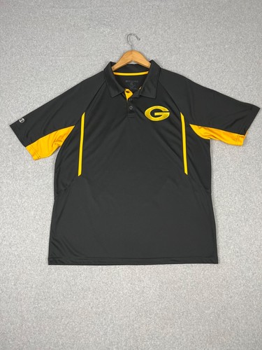 Grambling State University Tigers Poloshirt Herren Xl Schwarz Gold HBCU Freizeit