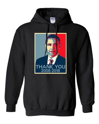 Neu Thank You Präsident Obama USA Amerika USA DT Sweatshirt Hoodie - Bild 1 von 10