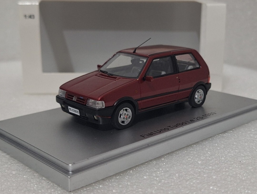 Fiat Uno Turbo ie 2-Series 1989 Red 1:43 Kess KE43010035 Limited