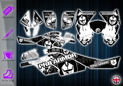 CAN AM DS450 AUFKLEBER - GRAFIK KIT - DECALS CANAM DS 450 ATV GRAFIK KIT