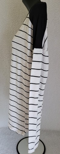 Old Navy Womens Shirt Top Blouse Size S Small Blue White Striped - Picture 16 of 24