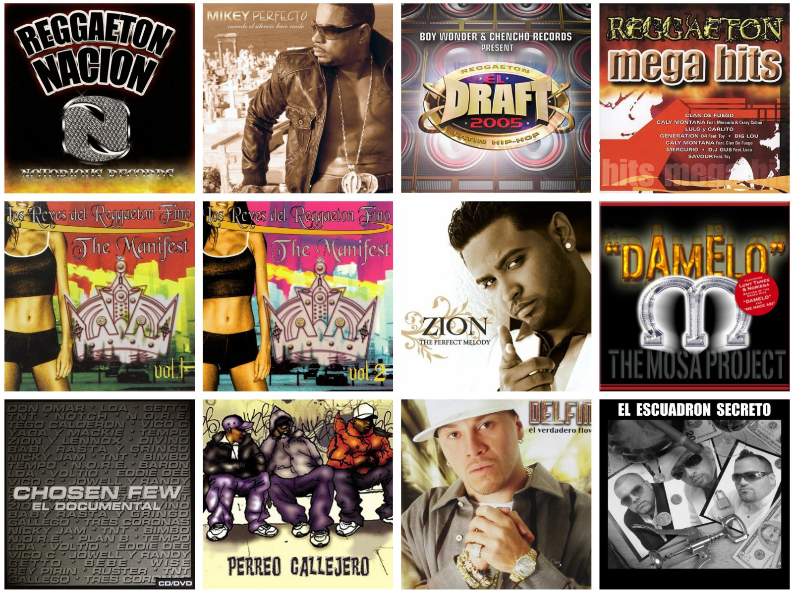 12 very good REGGAETON CDs LOT old school 2000s music/Latin/Spanish