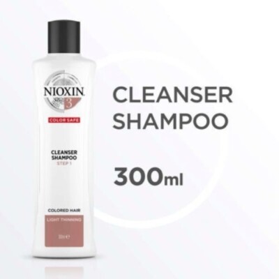 Nioxin System 3 Reinigungsshampoo für gefärbtes Haar 300 ml