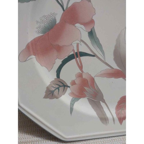 Mikasa Silk Flowers 12 1/4" chop plate eBay