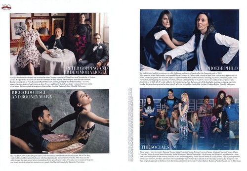 2012 Norman Jean Roy Karen Elson Claudia Schiffer 24-seitiges MAGAZIN EDITORIAL - Bild 6 von 12