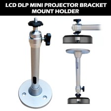 360° Universal Wall Ceiling Mount Bracket Mini DLP LCD Projector Holder Stand UK
