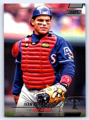 メジャーリーグ　カード　Ivan Rodriguez 2022 Topps Stadium Club #209 Ivan Rodriguez Texas Rangers BASEBALL