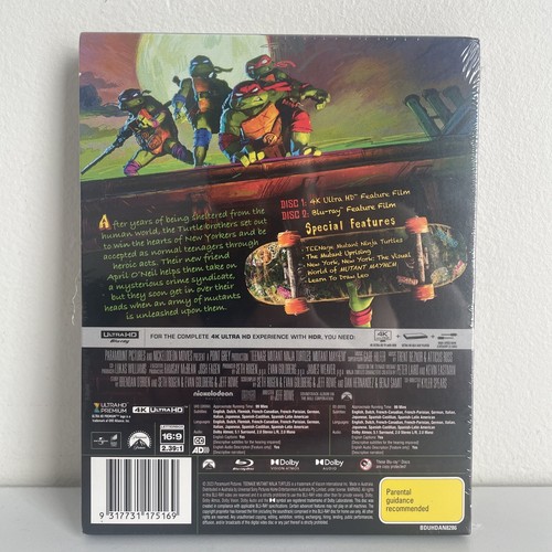 Teenage Mutant Ninja Turtles - Mutant Mayhem (Rare Steelbook - 4K UHD + Bluray) - Picture 2 of 6