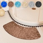 New Shower Mat Anti Slip Mat Absorbent Bathroom Accessory Shower Laundry Room