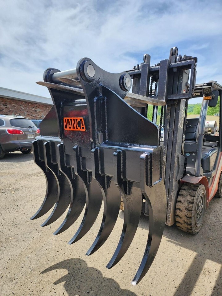 Kubota kx080 excavato grubbing rake | eBay