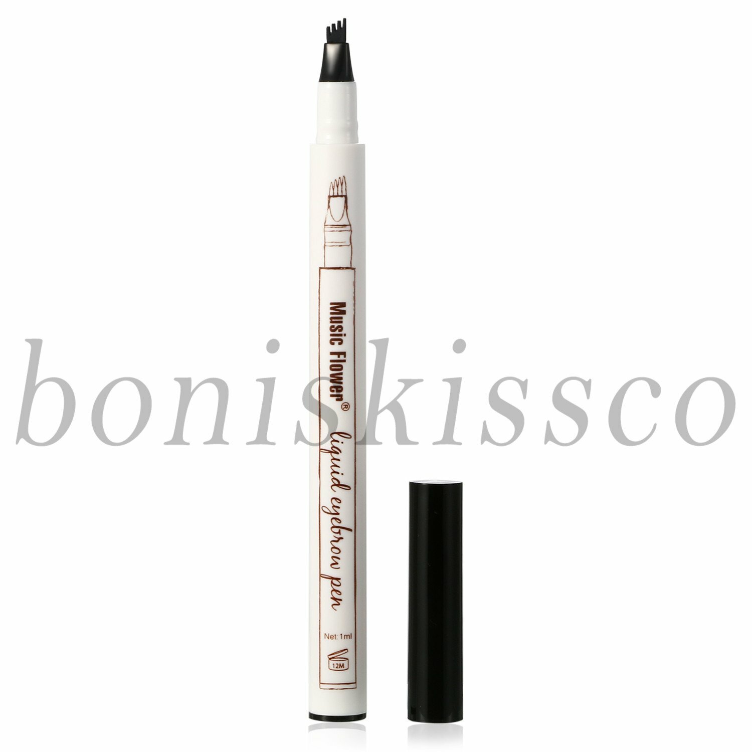 Microblading Tattoo Eyebrow Ink Pen Long Lasting Eye Brow 3D Fork Makeup Pencil eBay