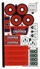 LEGO  Genuine Sticker Sheet for Set 76174 - 6329786 - Spider-Man