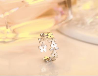 Super Adorable Lovely Flower *Daisy* Silver SP Adjustable Ring!
