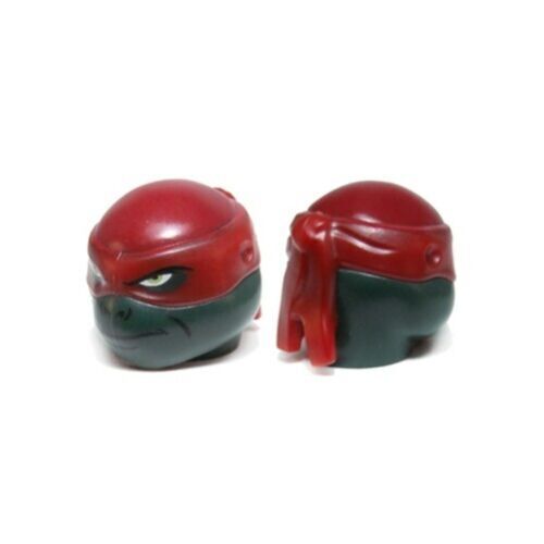 LEGO - Minifig, Head, Modified - Ninja Turtle Head - - PICK YOUR CHARACTER !! - Picture 14 of 14