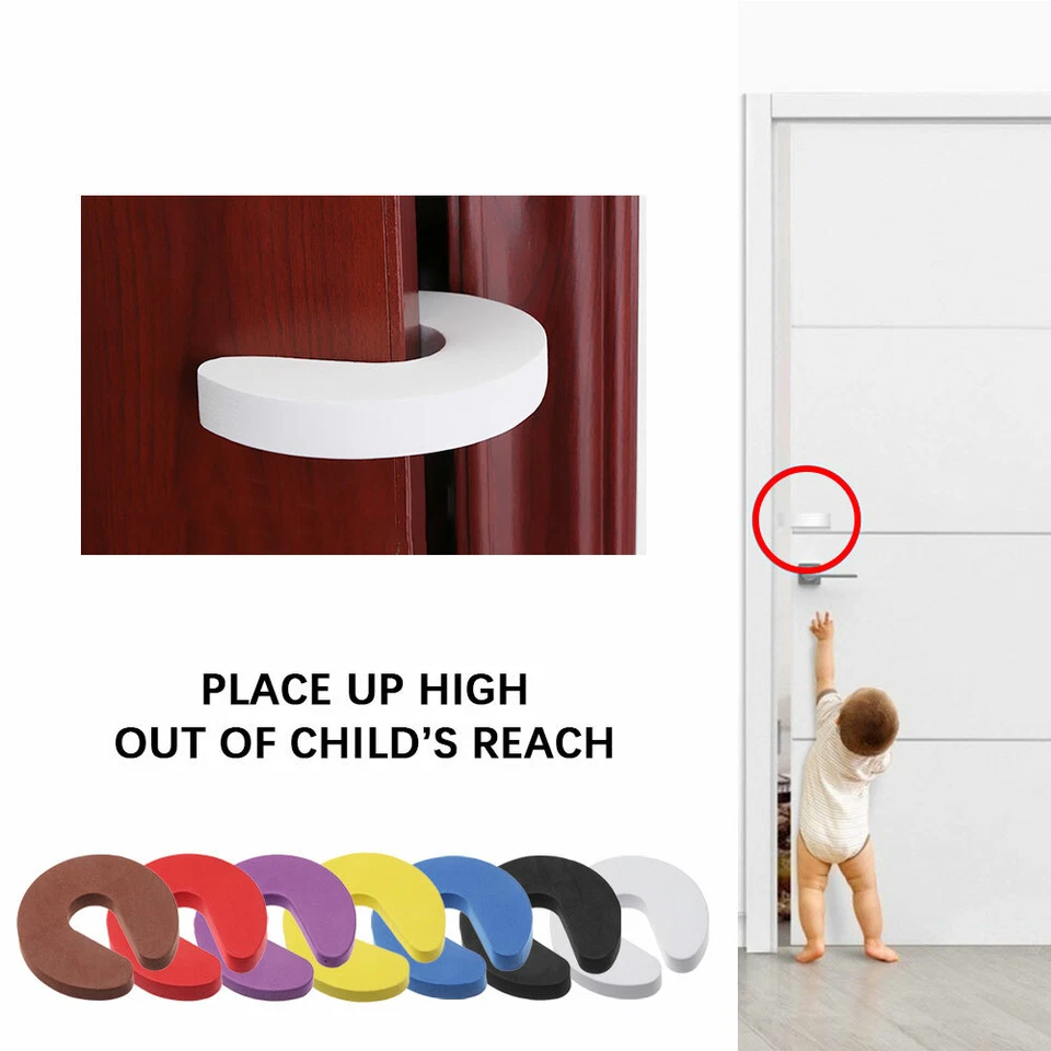 Schaumstoff Türstopper Doorstop Finger Klemmschutz Kindersicherung - Bild 3 von 4