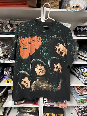 Vintage 90s Beatles Rubber Soul Shirt XL SINGLE stitch 90s Vintage 90s Beatles Rubber Soul Shirt XL SINGLE stitch 90s
