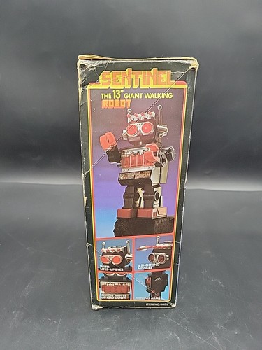 Sentinel 13'' Giant Walking Robot Vintage Kamco BOX ONLY! - Picture 2 of 8