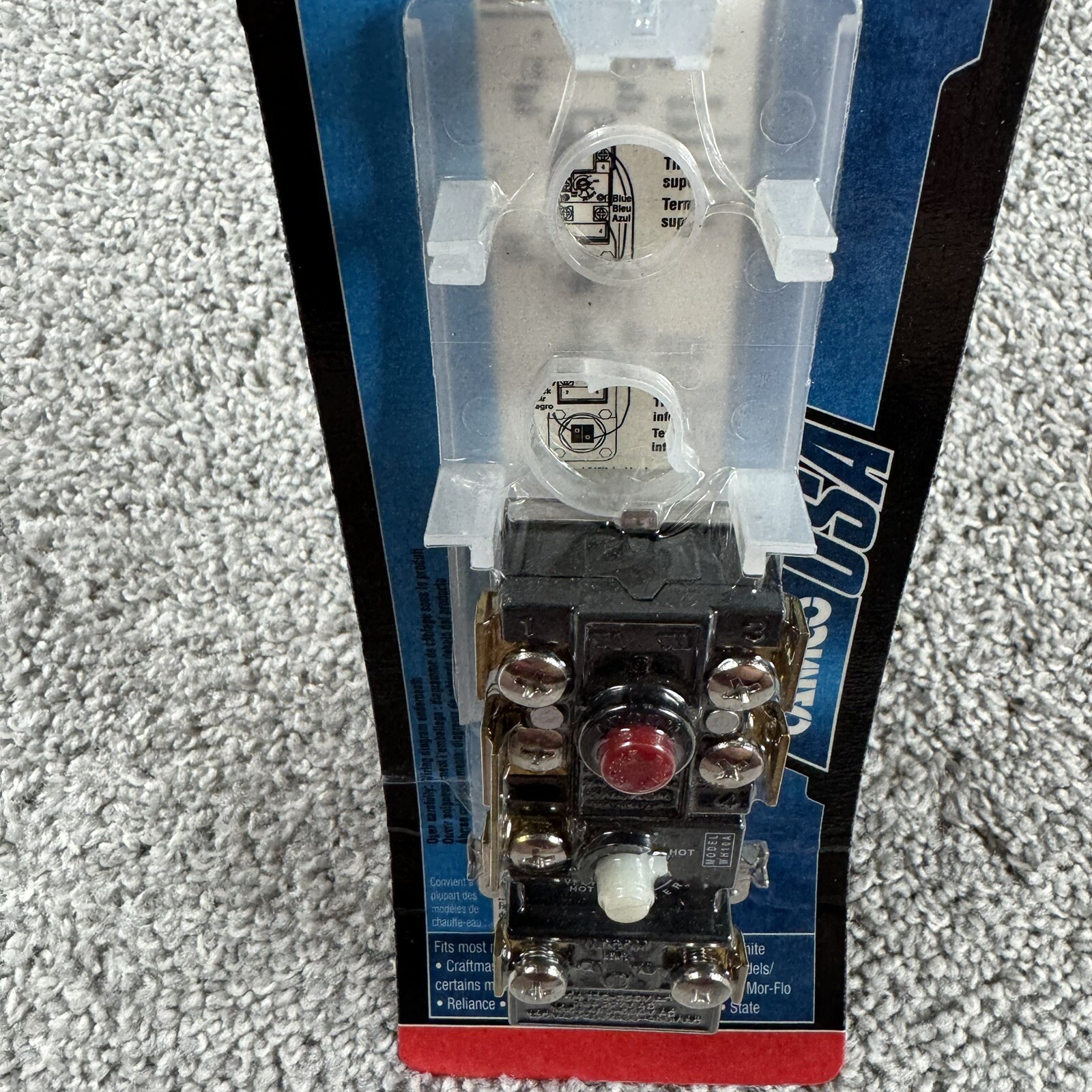 Camco Water Heater Upper Thermostat Apcom Style #07863 NEW Sealed