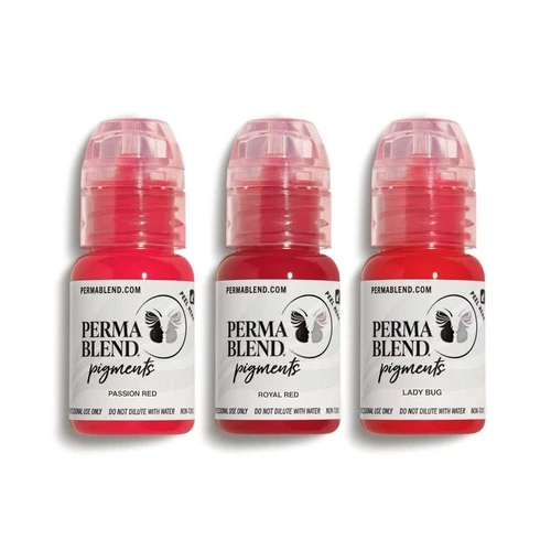 Perma Blend - Red Lip Tattoo Kit - Lip Blushing Supplies to Enhance Lip Color