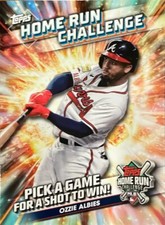 2024 Topps Home Run Challenge Code#HRC-6 Ozzie Albies 