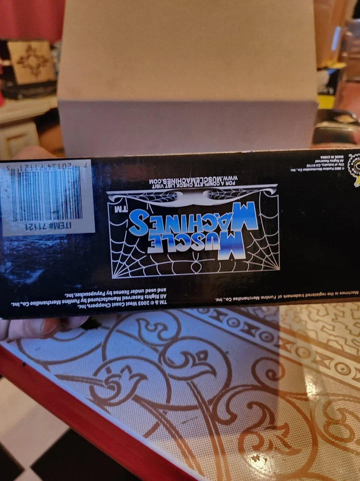 BICICLETA WEST COAST CHOPPERS JESSE JAMES CHERRY CFL 1/18 1:18 difícil de encontrar rara Foto 2 de 4