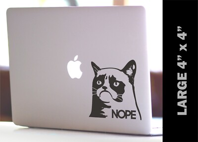 Grumpy Cat Laptop Decal Sticker | eBay