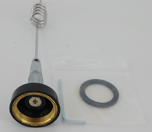 Antena ukryta Laird/Antenex AD450, 450-470 MHz, krótka fala 1/4, chrom - Zdjęcie 2 z 2
