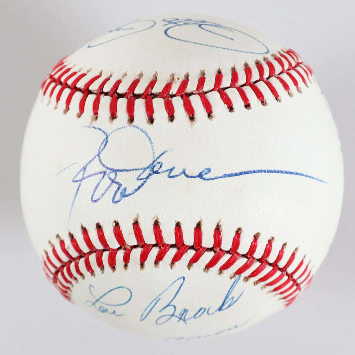 3000 Hits Club Signed Baseball (6) Hank Aaron, Pete Rose, etc