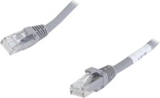 C2G Snagless Unshielded Ethernet Network Gray 1 Foot 0.30 Meters Model 27130