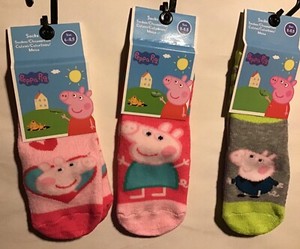 peppa slipper socks