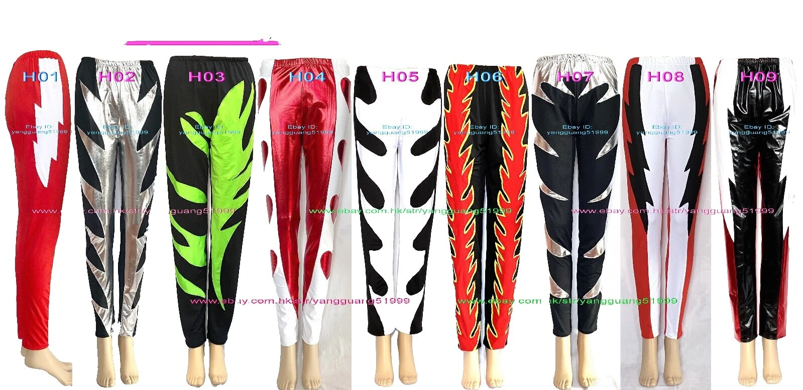 Pantalones y shorts sexy Disfraces Unisex