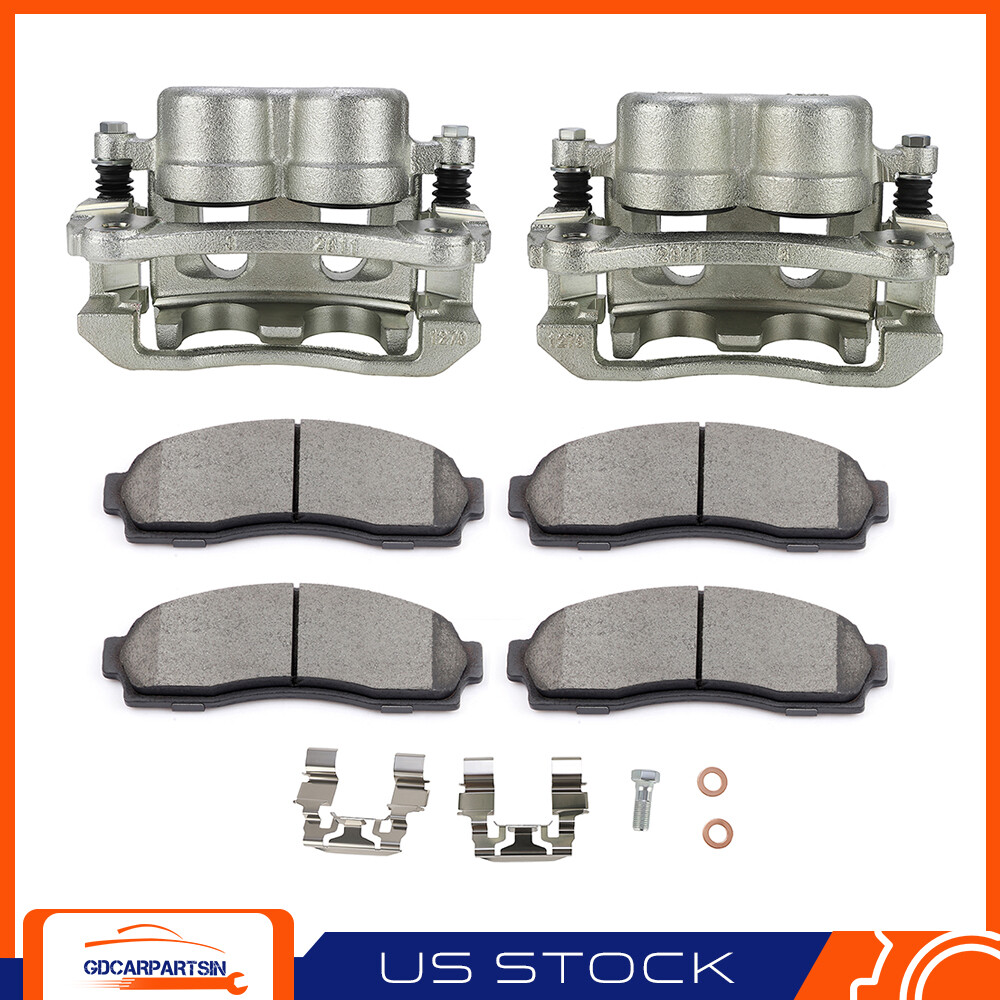 2002-2005 Ford Explorer Front Brake Calipers with Ceramic Pads