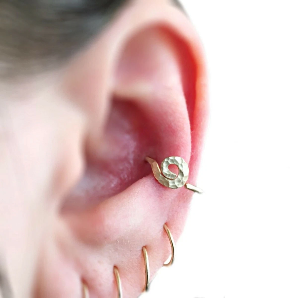 Rose gold shop conch earring